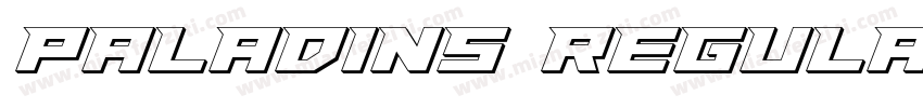 PALADINS REGULAR字体转换